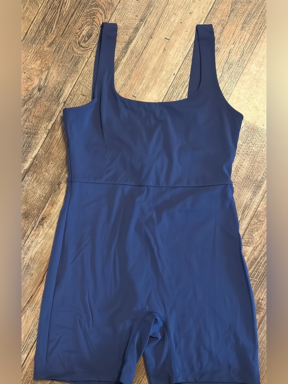 Navy One-Piece Active Romper
